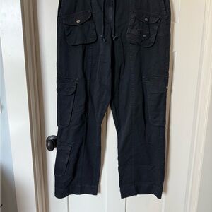 Free people black cargo pants